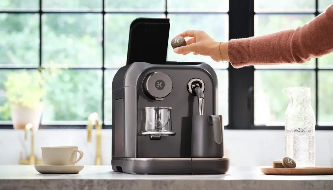 Keurig's $499.99 Alta swaps plastic pods for compostable seaweed-coated rounds