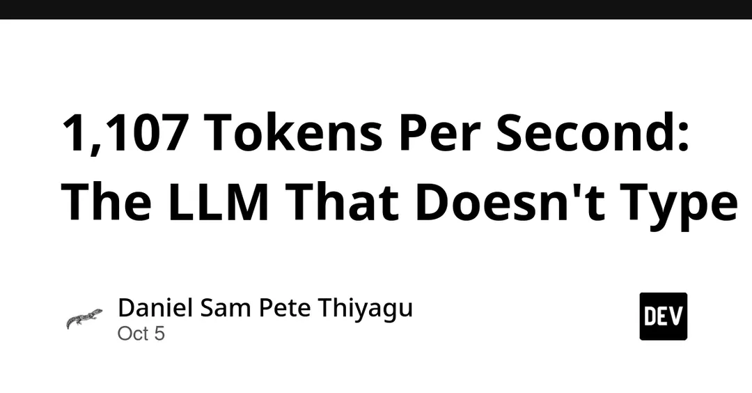 Inception Labs launches Mercury 2.5, a diffusion LLM at 1,107 tokens/sec