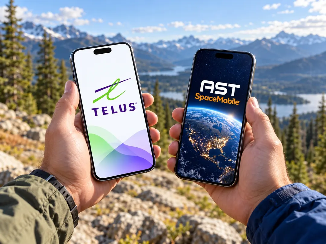 Telus and AST SpaceMobile Complete First Satellite-to-Phone Test