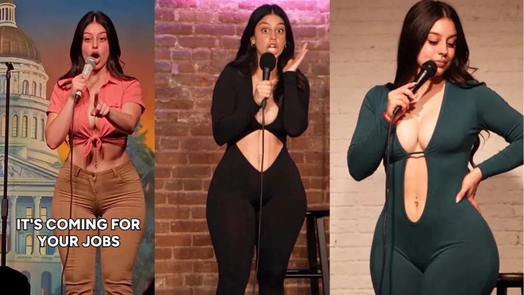 Viral AI comedian Tiffany Sloan steals jokes, racks up millions of views