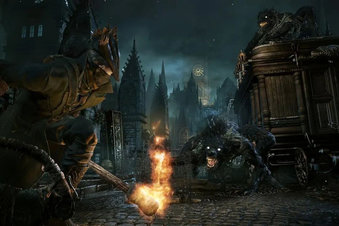 bbport runs Bloodborne's PS4 code natively on Linux CPUs