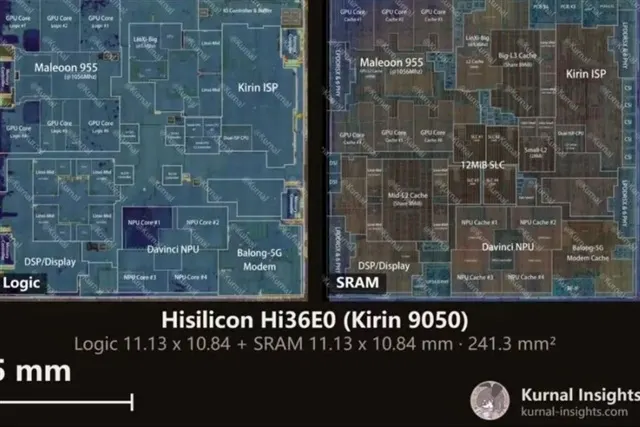 Huawei's Kirin 9050 Pro teardown reveals LogicFolding chip design