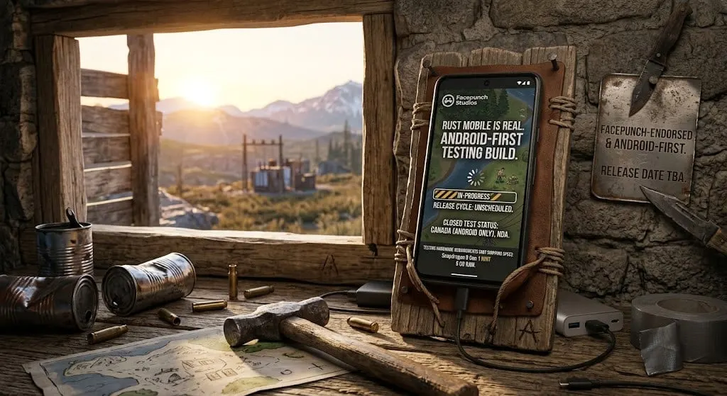 Rust Mobile confirmed by Facepunch: Android-first, no release date