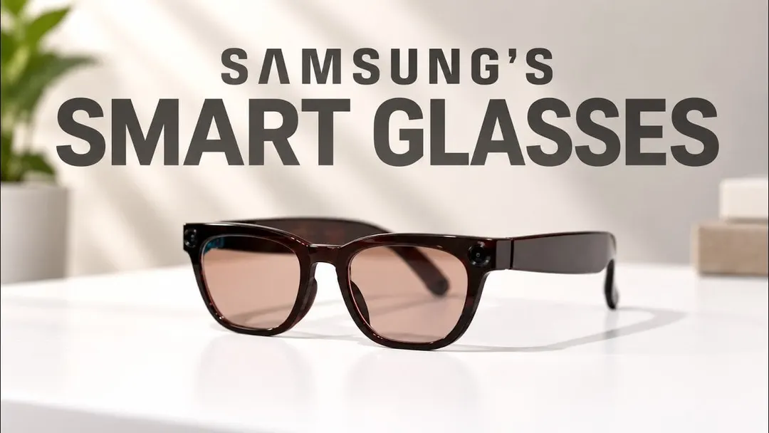 Samsung's upcoming smart glasses drop displays for Google Gemini