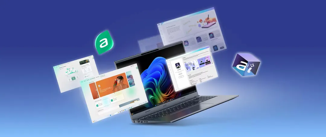 Acer Aspire 16 AI Wins Editors' Choice: 3.23-Pound OLED Beats 16-Inch Rivals