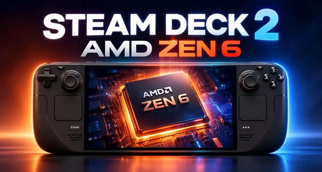 Leak: Steam Deck 2 to get Zen 6 and RDNA 5, launch in late 2027 or early 2028