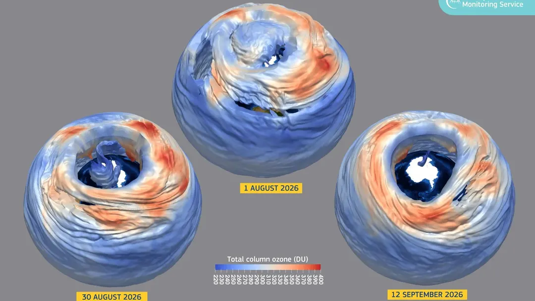 Antarctic ozone hole peaks at 27.4 million sq km, second-largest on record for the season