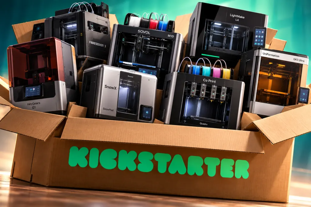 Kickstarter Becomes Testing Ground for Next Wave of Desktop 3D Printers
