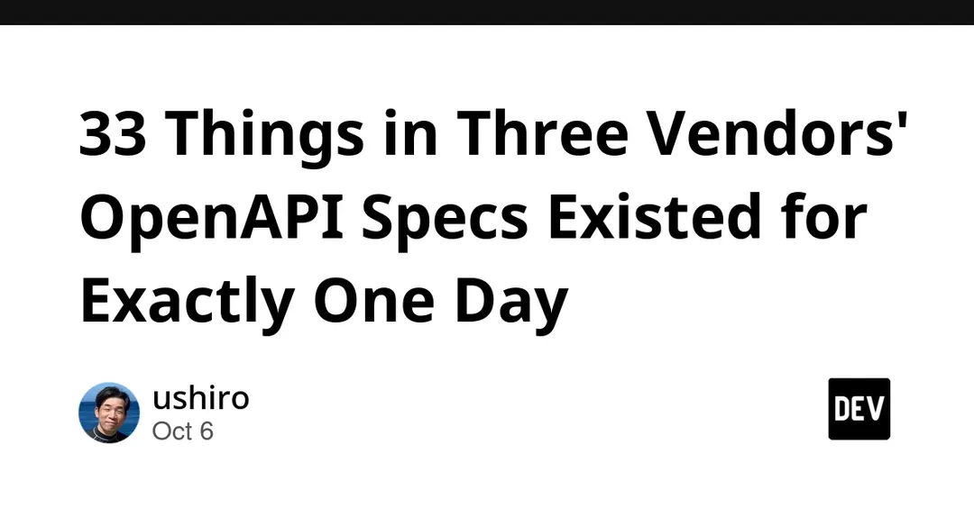 Audit of OpenAI, Anthropic and Groq OpenAPI specs finds 215 removed keys