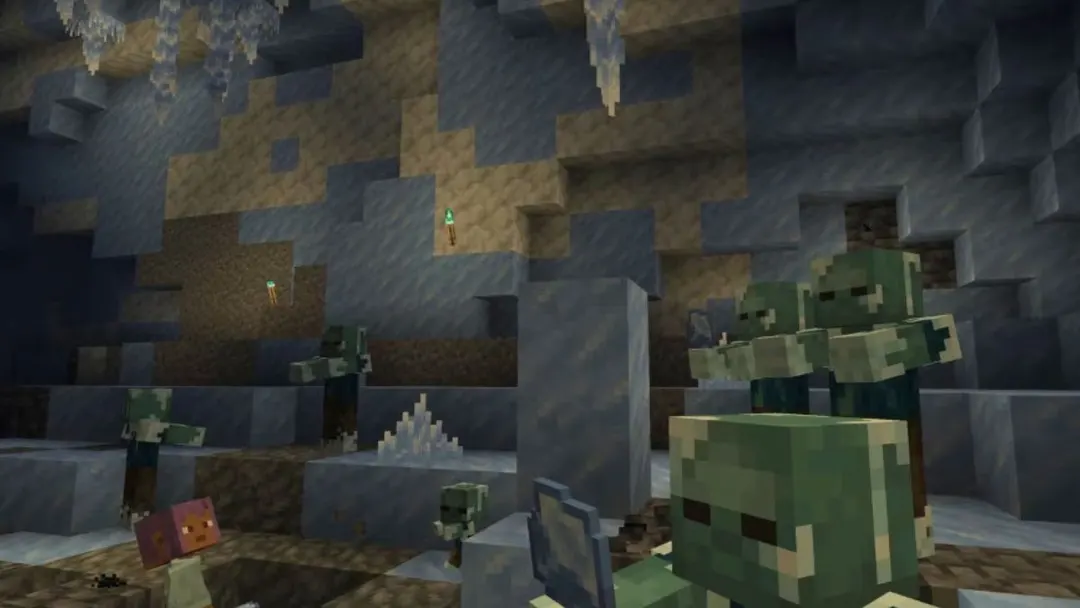 Minecraft 26.4 Snapshot 3 Adds Ice Caves and Frostbite Mob