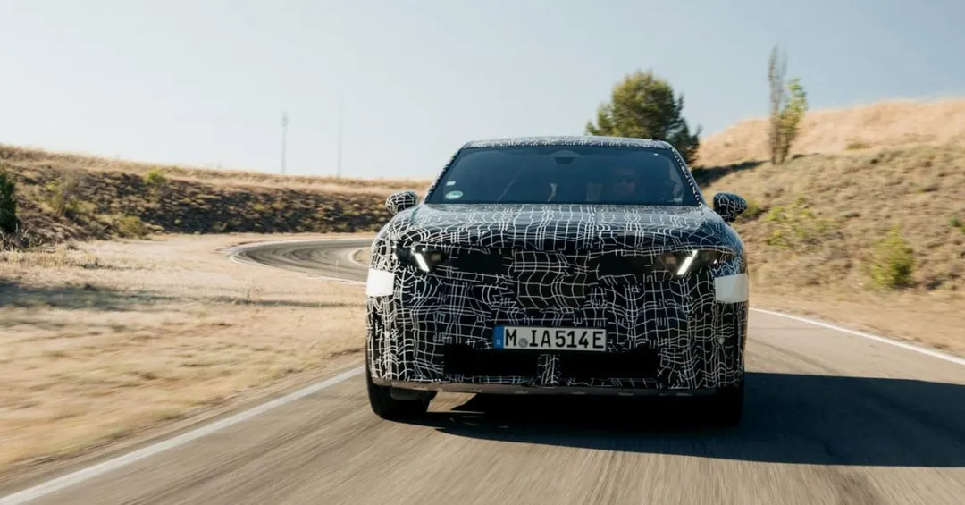 BMW iX4 leaks days ahead of its debut
