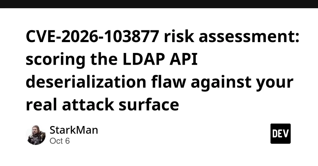 CVE-2026-103877: Apache Directory LDAP API deserialization flaw risks RCE
