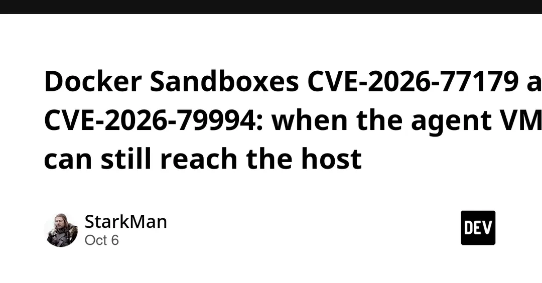 Docker patches two critical Sandboxes flaws