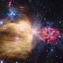 Webb captures stellar jets in nebula NGC 7129
