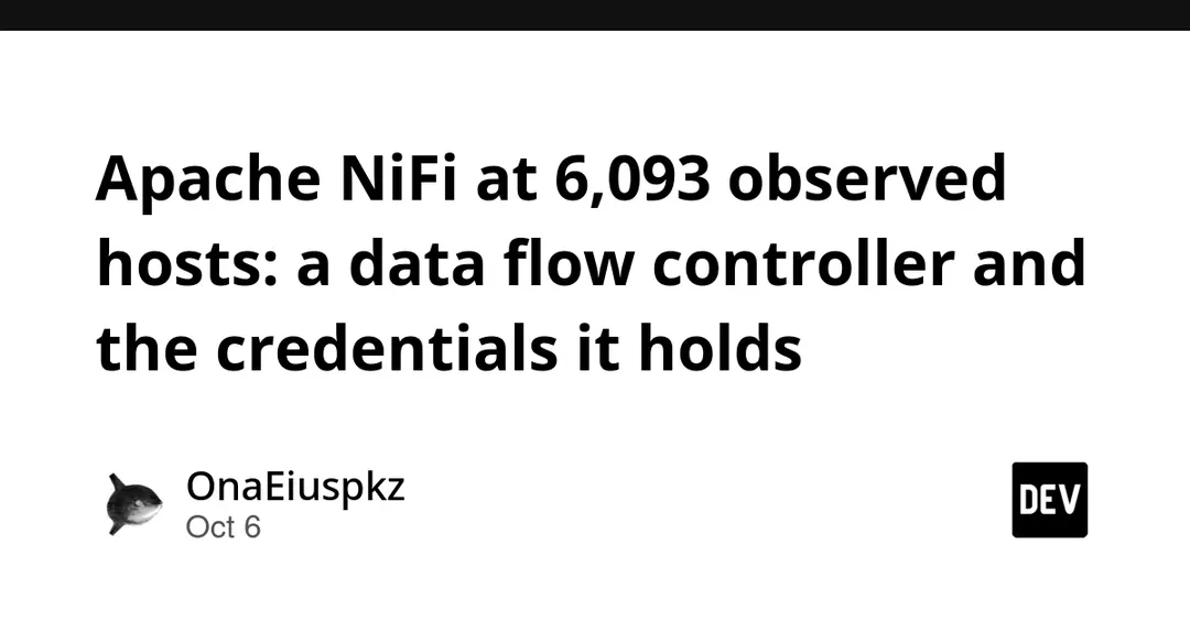 ZoomEye finds 6,093 exposed Apache NiFi hosts