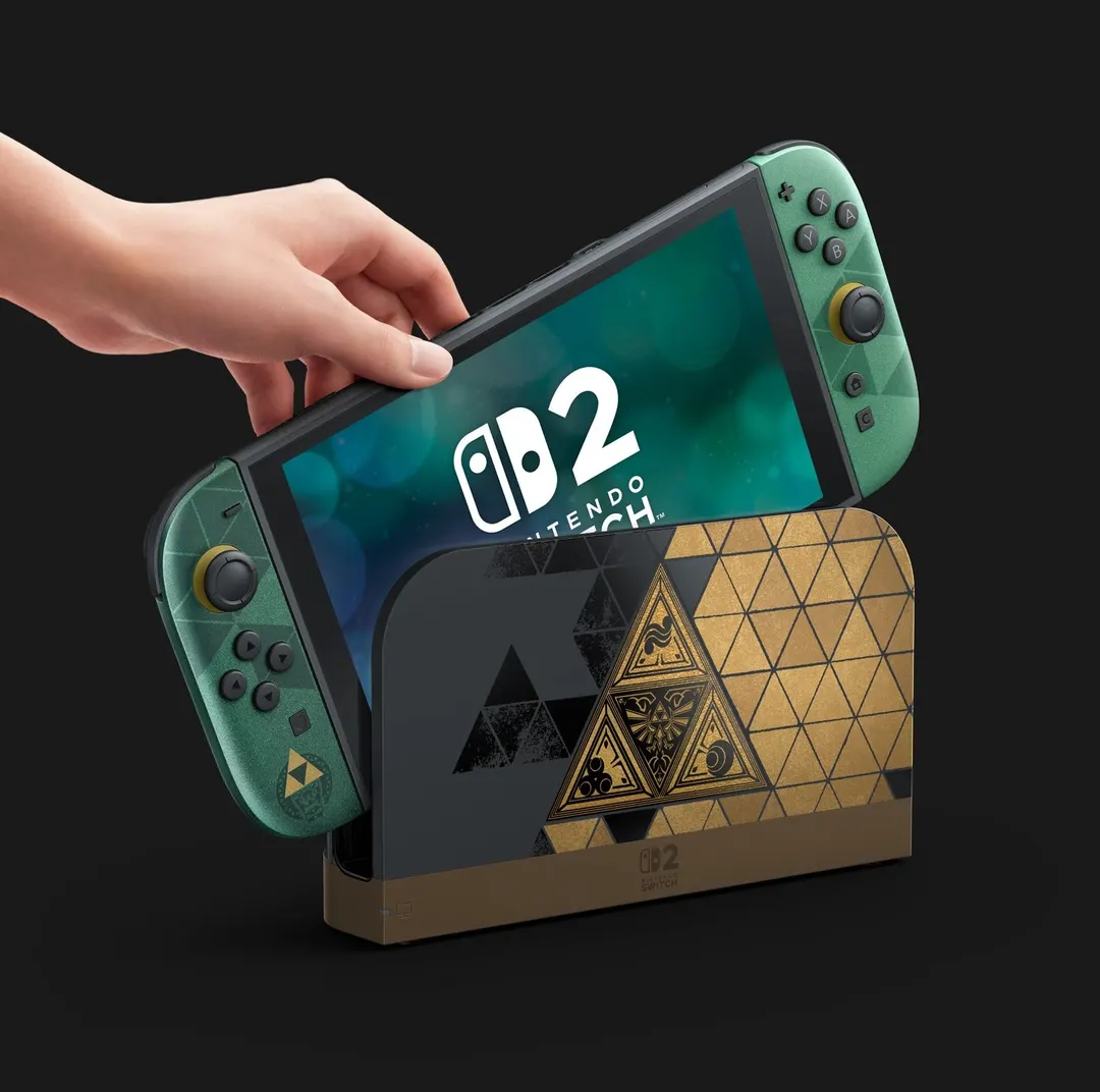 Nintendo's Zelda-themed Switch 2 hardware launches Oct. 29