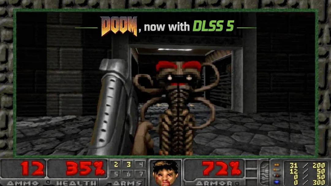 Original DOOM Gets NVIDIA DLSS 5 Neural Rendering via Custom DirectX 12 Port
