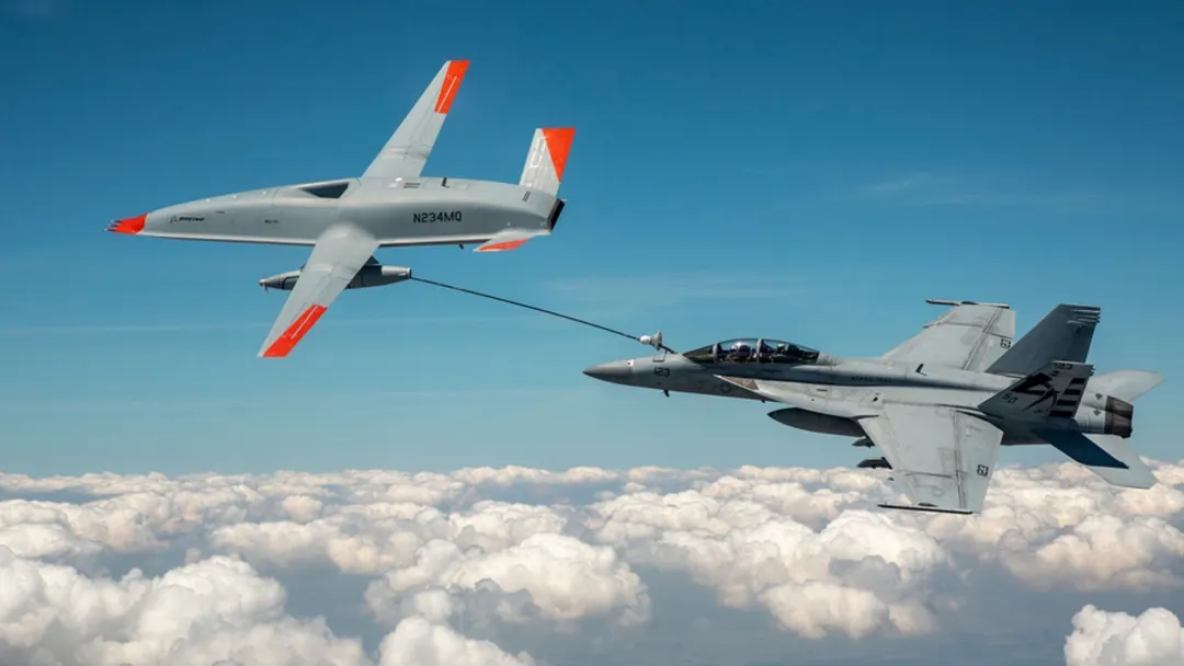 Boeing tests MUM-T software linking Super Hornets to MQ-25A drone tanker