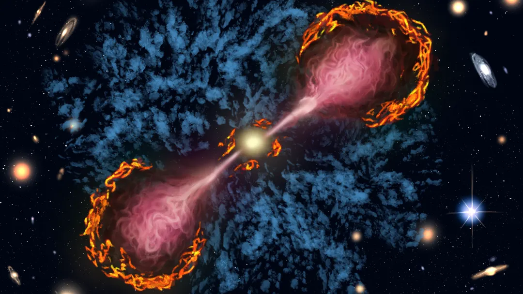Black hole jets shape galaxy evolution through circumgalactic gas
