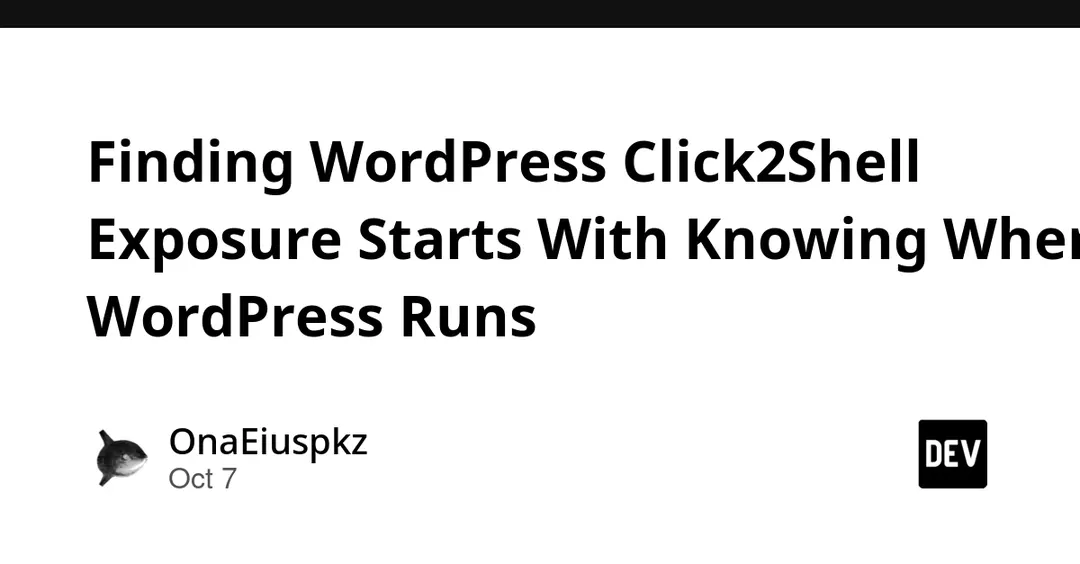 WordPress Click2Shell: unauthenticated RCE, fixed in 7.1.1