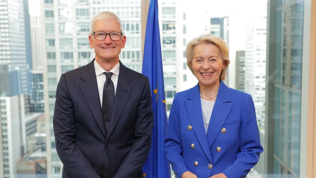 Tim Cook backs EU push for common child-safety framework