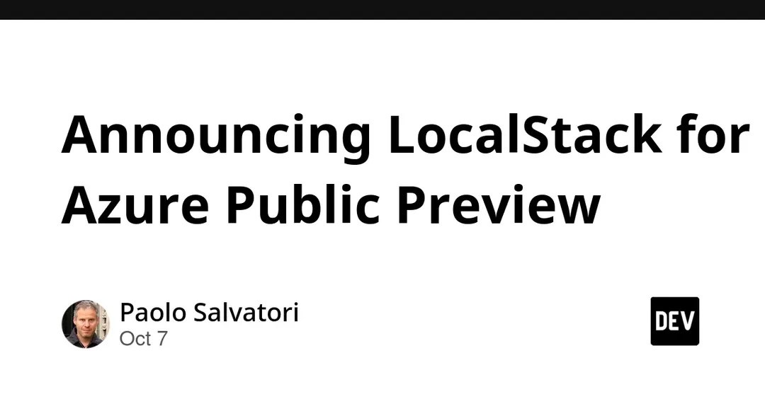 LocalStack launches local Azure emulator in public preview