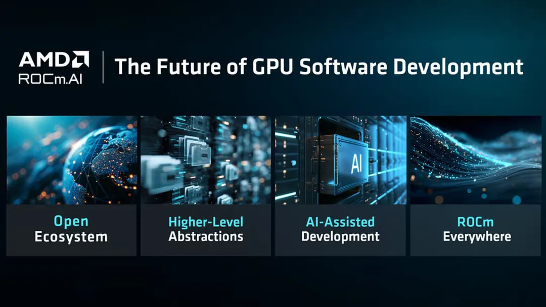 AMD ROCm 10.1 adds hipFILE fast-path, NUMA memory and LLVM 24