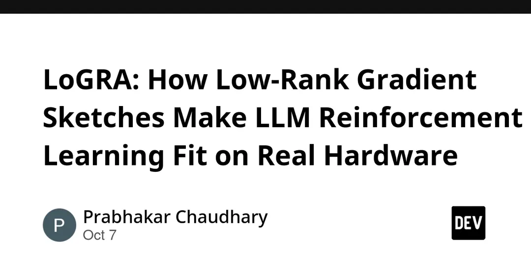 Nvidia's LoGRA cuts LLM RL training memory by up to 45.7%