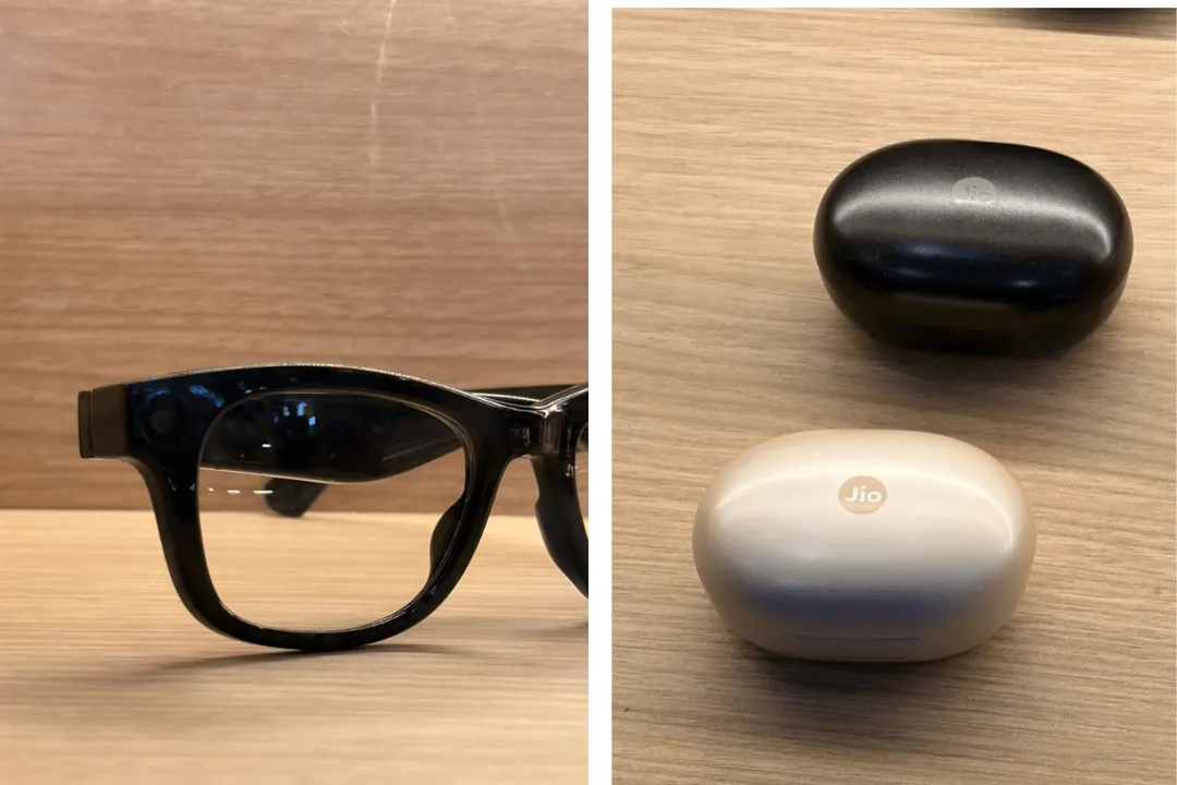 Jio shows AI glasses with UPI payments and AI earbuds at IMC 2026