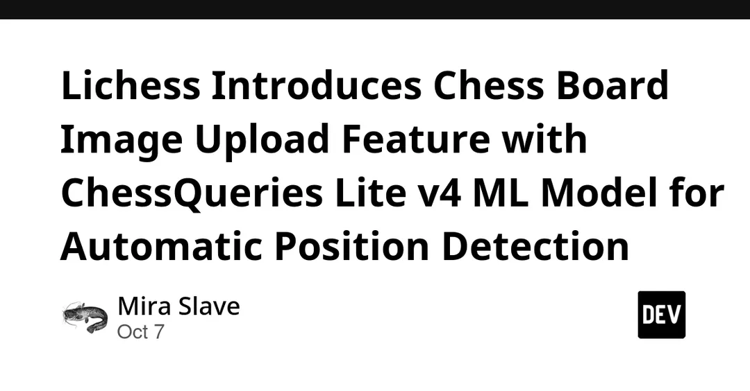 Lichess adds chess board photo recognition feature