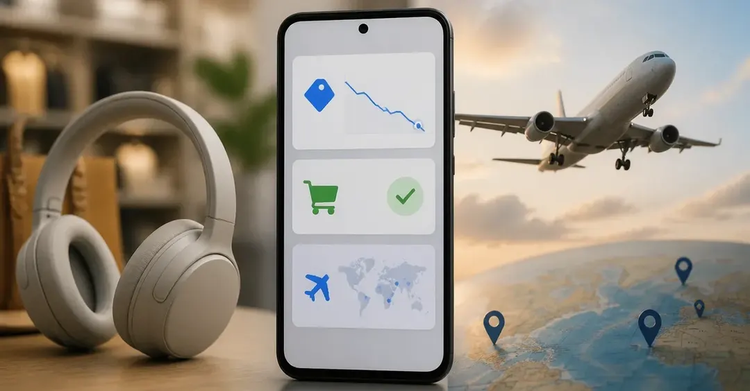 Google AI Mode adds price tracking, stock checks and flight alerts