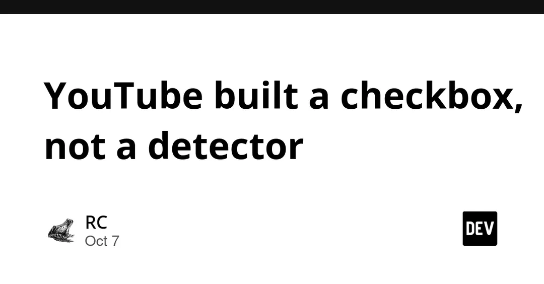 YouTube auto-labels AI video, but creators can remove the label