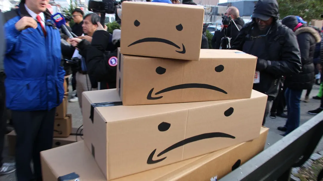 Amazon accused of 'Orwellian' AI union surveillance at warehouses