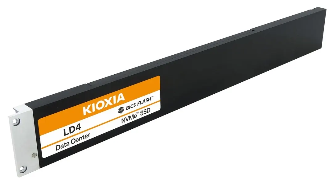 Kioxia launches first E1.L QLC NVMe SSD with LD4 series