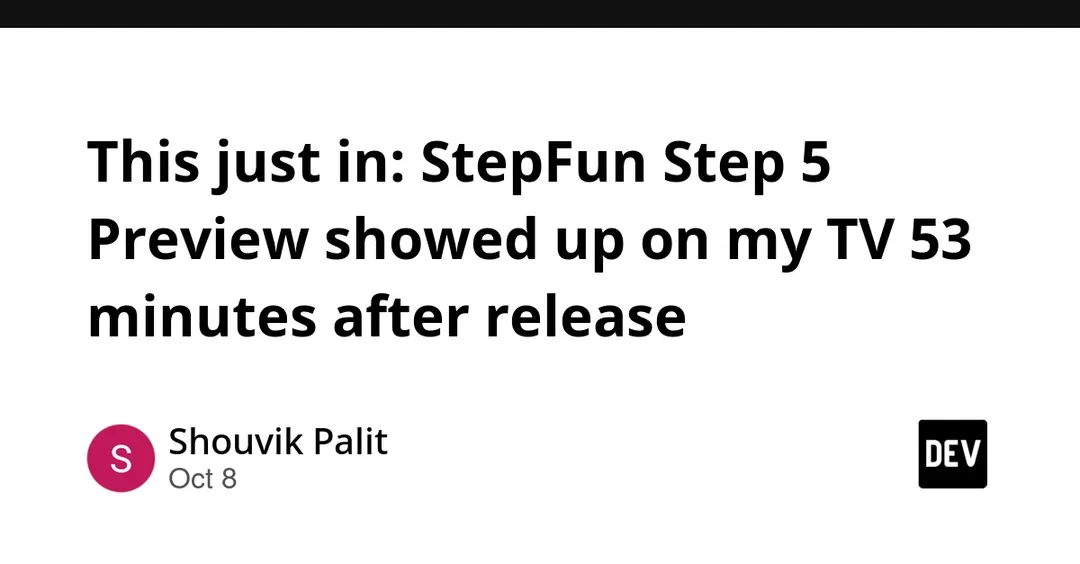 StepFun Step 5 Preview lands on OpenRouter with 600B parameters and 1M context