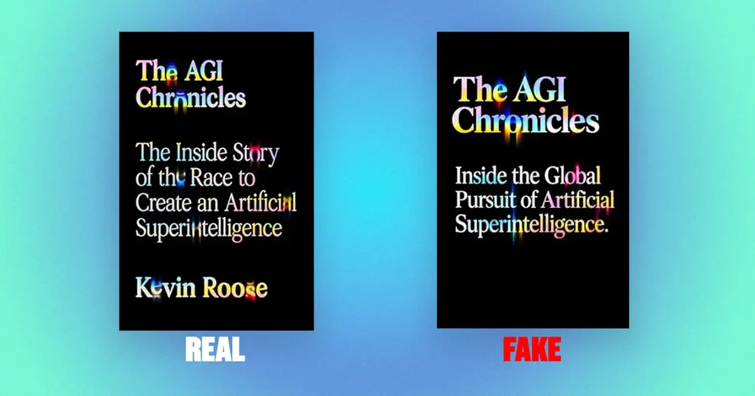 Kevin Roose's AI Industry Book Immediately Duplicated on Amazon by AI Scammers