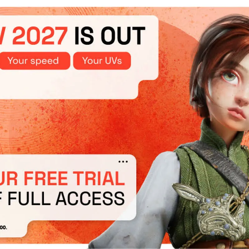 RizomUV 2027 adds faster unfolding, Live Update and full UI customization