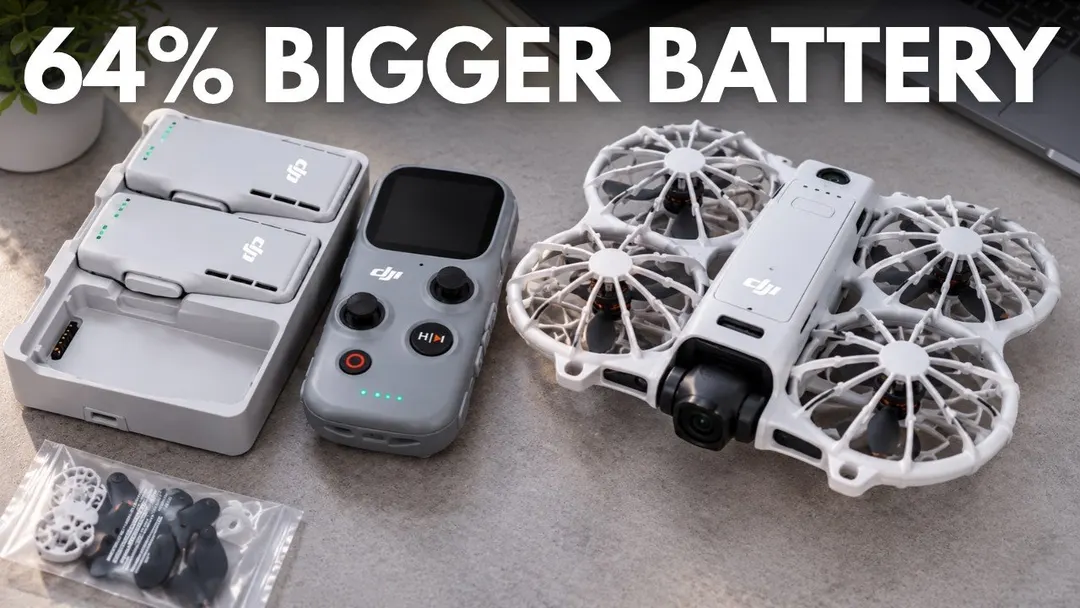 DJI Neo 3 gets 18.9 Wh battery and up to 16 minutes of flight