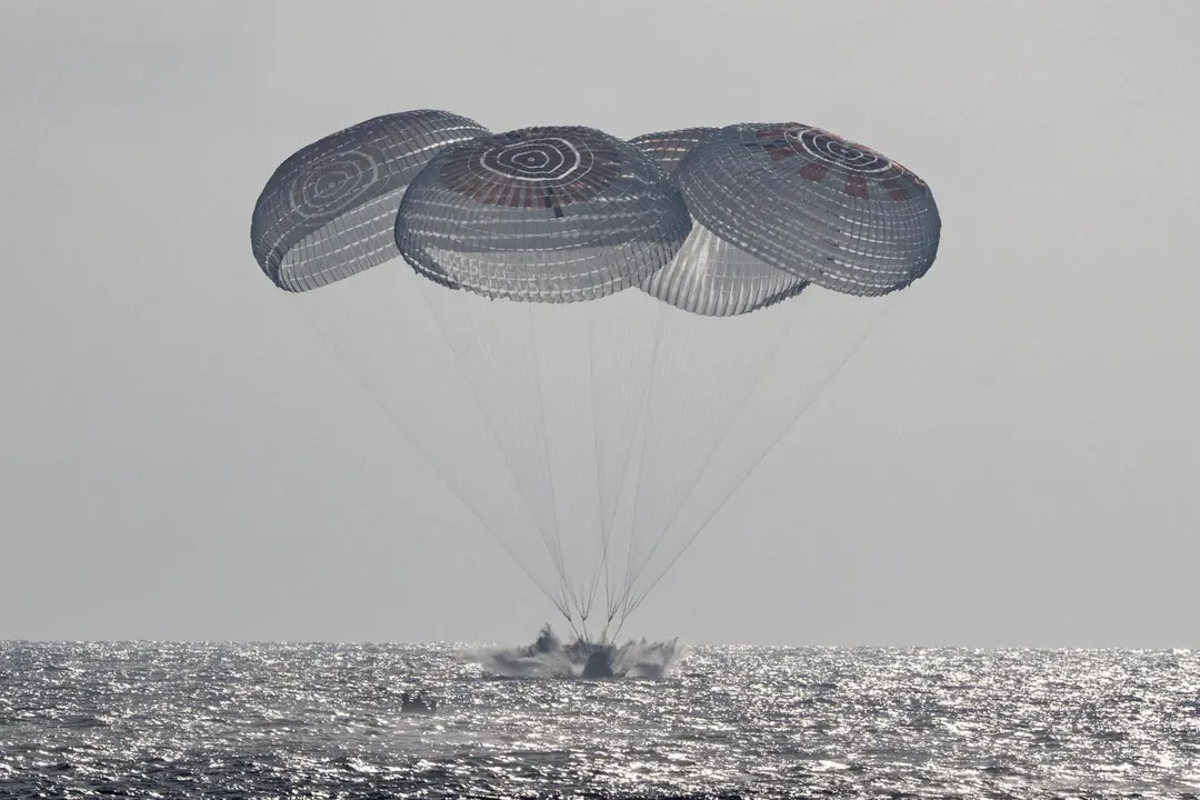 NASA's SpaceX Crew-12 Splashes Down After 237 Days in Orbit