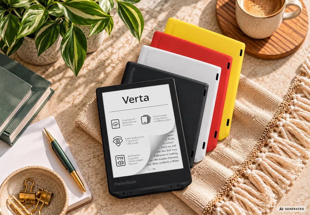 PocketBook Verta and Verta Color: Just $11 Apart