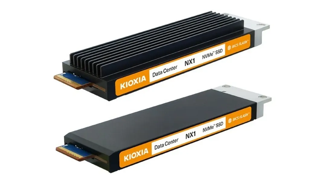 Kioxia unveils NX1 liquid-cooled SSDs for AI data centers