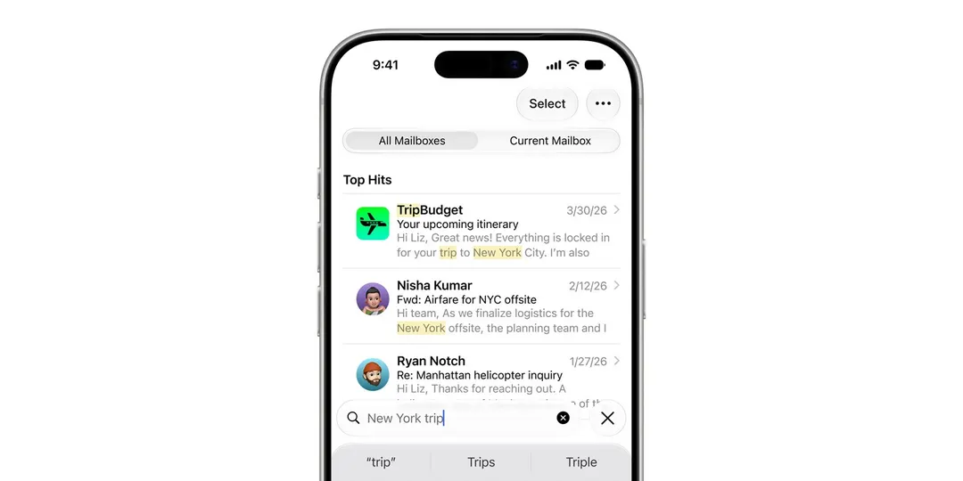 Apple Mail gains four new features in iOS 27