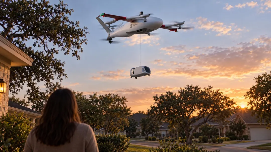 Zipline launches First Flight drone delivery in Austin