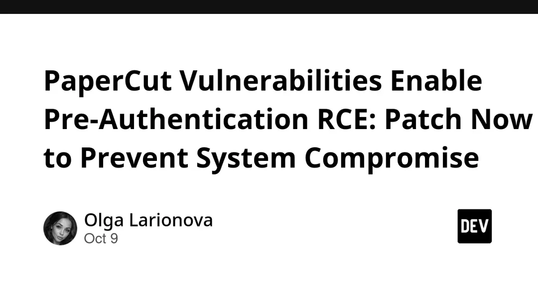PaperCut flaws enable pre-auth RCE, active exploitation reported