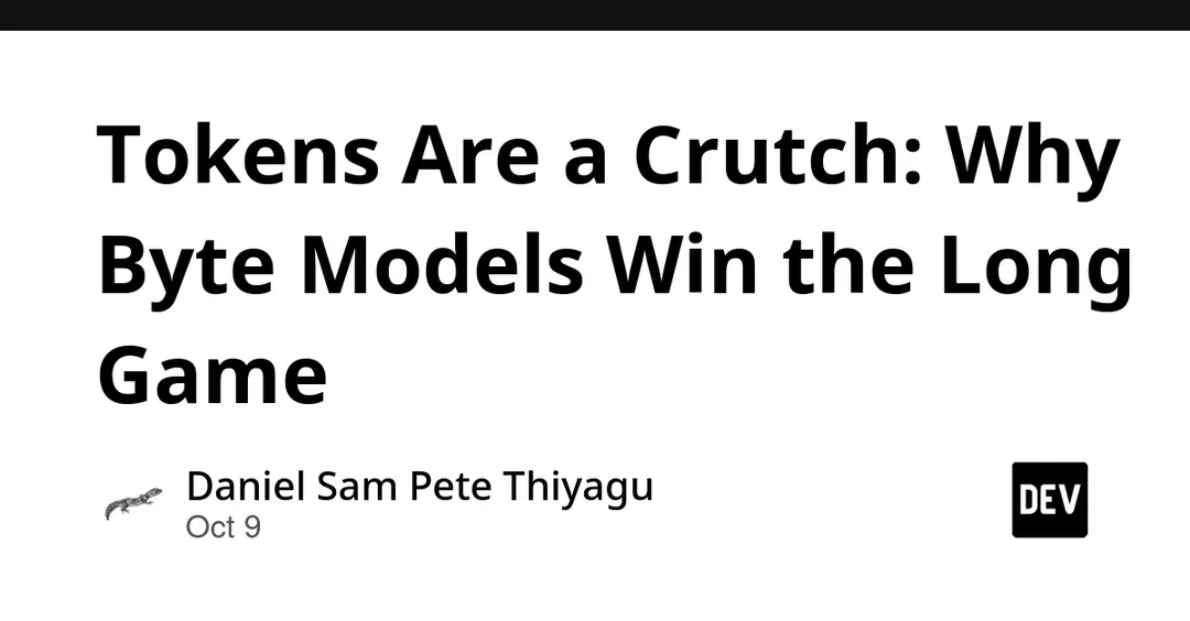 Byte-level models beat tokenized ones in the long run, study finds