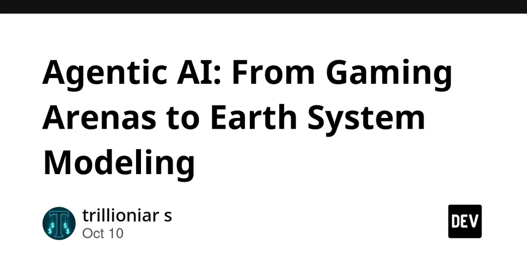Agentic AI tackles games, genomics and Earth system modeling