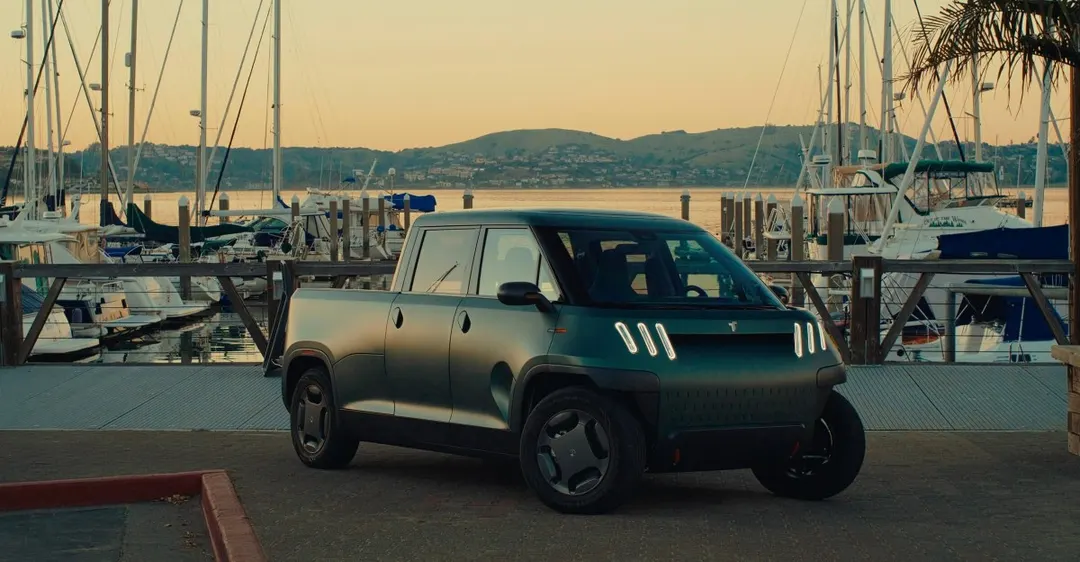 Telo MT1: a tiny electric truck the size of a Mini Cooper