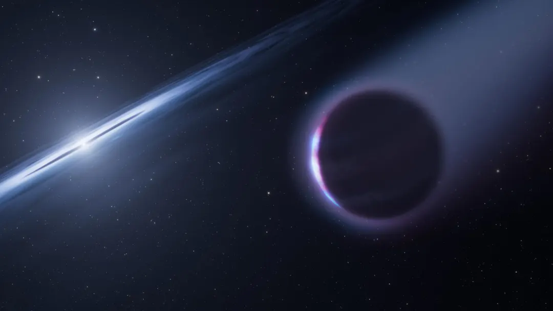 Hubble cold case: dead star may have spawned a new planet