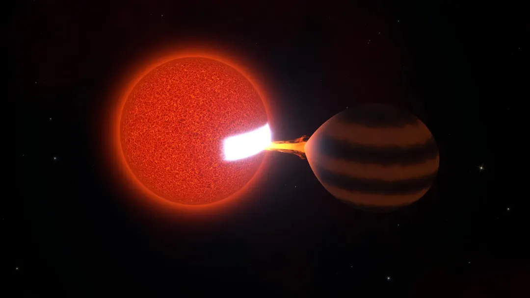 MIT astronomers spot a star slowly devouring its brown dwarf for billions of years