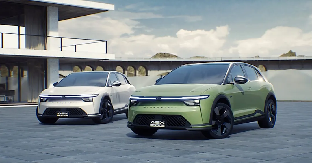 Mitsubishi ASX VR-e: 459 hp electric hot hatch built by Foxconn